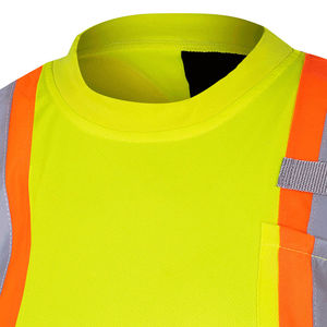 Vente en gros de vêtements de travail en polyester salopette de sécurité design réfléchissant respirant travail en plein air hiver meilleur logo de sécurité haute visibilité - Product Image 3