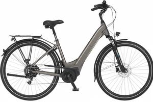E-<b>Bike</b> <b>City</b>, CITA 6.0i Electric Bicycle for Men and <b>Women</b>, RH 44 cm, Middle Motor 50 Nm, 36 V Battery in Frame, Matte Platinum - Product Image 2