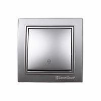 Vente en gros moderne 1 groupe 2 voies 220V IP22 Interrupteur mural 16A Interrupteur électrique en plastique ABS pour usage domestique Normes EU/UK/US