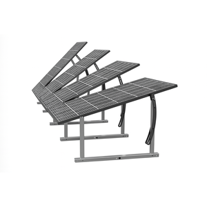IntegraRack IR-45ASAA BallastRack ชุดติดตั้งแผงโซลาร์เซลล์แบบปรับได้ตามฤดูกาลบนพื้นดิน-อะลูมิเนียม - Product Image 1