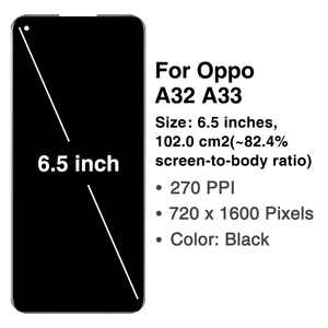โทรศัพท์มือถือ lcds สำหรับ OPPO A32 pantalla LCD de telefono movil Para OPPO A32 - Product Image 4