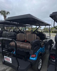 Điện giỏ hàng sân golf Câu lạc bộ 2/4/6/8 chỗ ngồi off-road tham quan xe năng lượng mặt trời điện Golf cartelectric giỏ hàng sân golf - Product Image 2