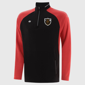 GAA Hurling Half Zip Tops Winter Uniform Hoodies Sweatshirts Solid Pattern Front Digital Printing 1-4 Sizes - Product Image 1