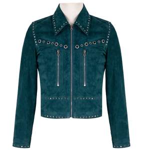 Chaqueta de cuero para motorista para hombre, chaqueta de cuero para motocicleta hecha a mano para caballeros, chaqueta de cuero ajustada genuina para hombre. - Product Image 1