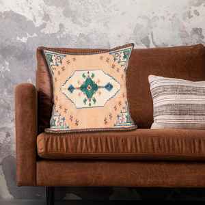 Coussin imprimé motif kilim turc vintage : accent décoratif chic pour la maison, 20"x36" ou 50x90 cm - Product Image 3