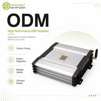 Service ODM - Amplificateur de voiture DSP-X812 Plus 8X130W 8 canaux 14.4V Classe AB avec égaliseur DSP intégré et circuit personnalisé