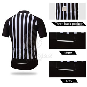 Sports Wear 100% Polyester Breathable Quick Dry Eco-Friendly Custom <b>Cycling</b> Jersey Uniform for Men - Product Image 4
