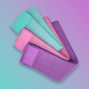 Juego de Bandas de Resistencia Multifuncionales para Gimnasio, Yoga, Deporte, Ejercicio, Bandas Elásticas de Fitness, Bandas para Glúteos, con Logotipo Personalizado Unisex - Product Image 1