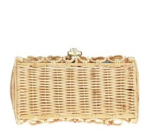 Bolso pequeño de mano único, creativo bolso tejido a mano, bolso de ratán tejido de una sola capa para sala de estar - Product Image 3