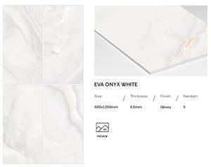 Carrelage de sol en porcelaine antidérapant de haute qualité pour hôtel de luxe, 600x1200, discontinué, pour salon et villa, hôtel, maisons - Product Image 2