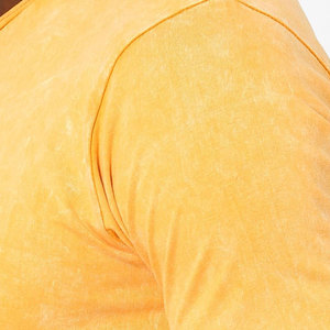 เสื้อยืดผู้ชายซักกรดสำหรับผู้ชายเสื้อสตรีทแบบมีสไตล์ - Product Image 6