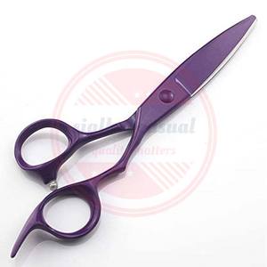 Ciseaux de coupe de cheveux professionnels en acier inoxydable fantaisie couleur enduit accessoires de salon de coiffure ciseaux de coupe de cheveux de haute qualité - Product Image 4