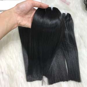 Extensiones de cabello humano virgen crudo de alta calidad Worldnewhair Proveedor de paquetes de cabello humano alineados con cutícula recta - Product Image 4