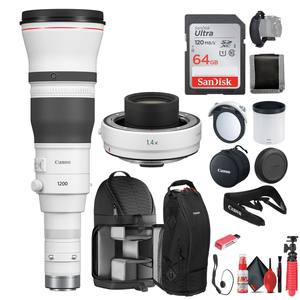 Offre promotionnelle CAN0N RF 1200MM F8L IS USM Objectif super téléobjectif pour appareil photo numérique sans miroir, monture RF - Version mondiale authentique - Product Image 4