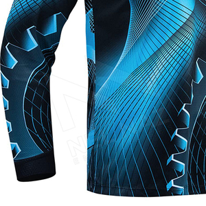 Logo personnalisé MX Racing Jersey 100% Polyester Respirant Pro Team Cyclisme ATV Sportswear Racing Moto Auto Racing Wear - Product Image 6