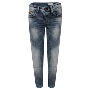 กางเกงยีนส์ขายาวสำหรับผู้ชายกางเกงยีนส์ผ้ายืดขาดคุณภาพสูงสไตล์ที่กำหนดเองได้ด้วยการตกแต่งด้วยหินสี - Product Image 3