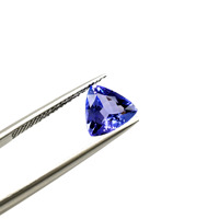 Certifié IGI 8MM AAA qualité tanzanite naturelle trillion coupe pierres précieuses en vrac haute qualité bleu Violet Tanzanite pour la fabrication de bijoux