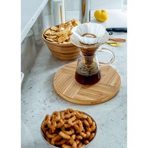 Dessous de plat en bambou 20 cm Natura Décoration de table et accessoires - Product Image 1