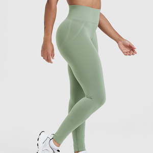 OEM Women stylish Sportswear high quality leggings Gym Fitness High Waisted Leggings for Women - Product Image 4