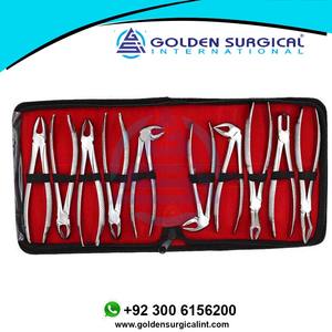 Pince d'extraction de dents pour adultes avec boîte à outils clinique d'extraction chirurgicale dentaire ensemble d'instruments chirurgicaux dentaires - Product Image 2