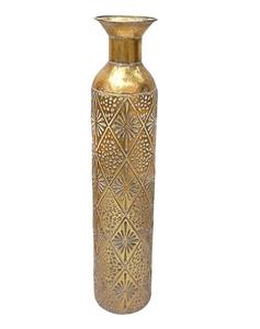 Vase à fleurs en métal fait main artisanal-Design côtier moderne cadeau de mariage et de pendaison de crémaillère écologique de haute qualité nouveauté - Product Image 6