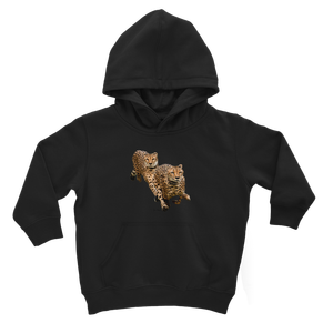 Sweat à capuche classique pour enfants avec motif animalier tricoté des frères Cheetah - Product Image 1