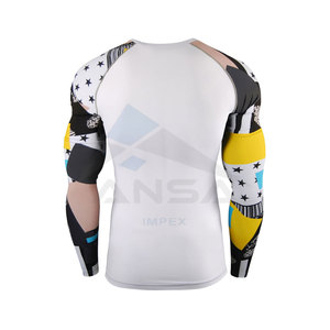 เสื้อแรชการ์ดแขนยาวคุณภาพสูง แห้งเร็ว พิมพ์โลโก้ตามสั่ง ดีไซน์ยอดเยี่ยม ขายดี ราคาสมเหตุสมผล - Product Image 3