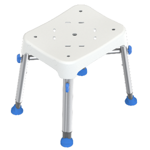 Chaise de douche de réadaptation MS1121 PP + EVA avec pieds antidérapants, capacité de 250 kg, pour la thérapie et la sécurité - Product Image 2