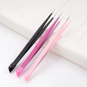 Ultra-sharp precision tweezers <b>crafted</b> for makeup artists, salon professionals, and personal beauty care essentials worldwide. - Product Image 5