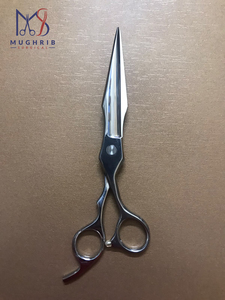 Professional Barber <b>Scissors</b> Stainless Steel Straight Blade <b>Cuticle</b> <b>Scissors</b> Removable Handle Right-Handed Durable Steel Handle - Product Image 4