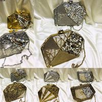 Hautement recommandé dernier sac en résine pour femmes et pierres de vadrouille avec pochettes en résine pour mariage et fête à bas prix très abordable