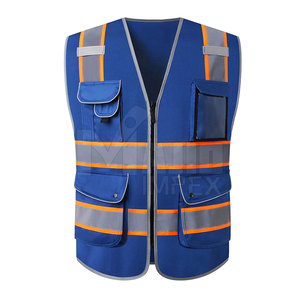 Vente en gros Gilet réfléchissant de travail haute visibilité de la meilleure qualité Gilet de sécurité avec logo personnalisé - Product Image 1