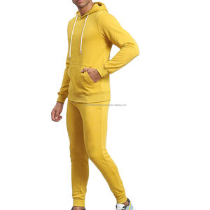 Ensemble de survêtement pour homme avec sweat à capuche à double fermeture éclair personnalisé 350 g/m², pantalon de survêtement en strass Freece, 2 pièces, mode streetwear pour homme, taille plus - Product Image 4