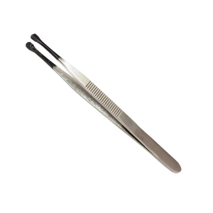 Pinzas alemanas de acero inoxidable de 150 mm para perforaciones corporales, joyería para el vientre - Product Image 4