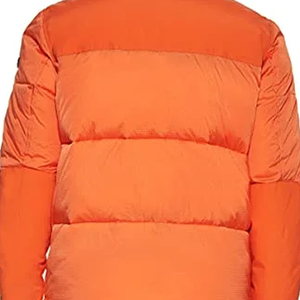 Manteau bouffant à bulles d'hiver pour hommes à logo personnalisé pour l'extérieur, vestes bouffantes à capuche en nylon et plumes de canard légères et chaudes en toile à col montant - Product Image 5