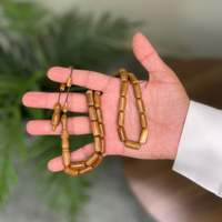 Nouvelle résine Tasbih 33 perles turquoise prière chapelet pierre musulman chapelet tasbih compteur bijoux inde exportateur