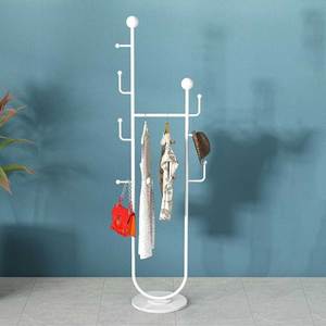 Bathroom <b>Shelves</b> Powder-Coated Iron Frame Clothes Rack with Artificial Stone Base KPT68015 - Product Image 2