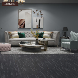 Bán chạy nhất cao cấp Nhà máy tự dính LVT Sàn Vinyl thân thiện với môi Thảm kết cấu cho phòng ngủ văn phòng nhà bếp trường - Product Image 3