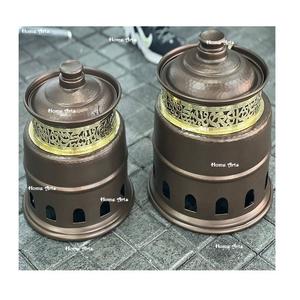 จานเสิร์ฟอาหารแบบทุบทำจากอะลูมิเนียมชุดที่เสิร์ฟอาหารสองขนาด - Product Image 1