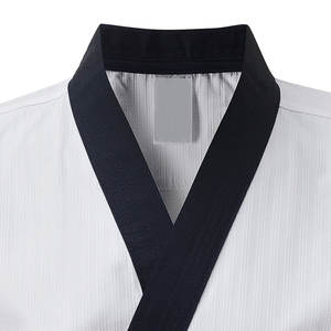 2024 nueva llegada precio razonable mejores trajes de Taekwondo de alta calidad hecho en fábrica de secado rápido uniforme de arte marital - Product Image 5