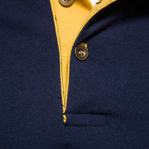 Camiseta para Hombre 100% Algodón, Estilo Urbano Económico, Logotipo Bordado, Antiarrugas, Bolsillo Sólido, Talla Personalizada - Product Image 4