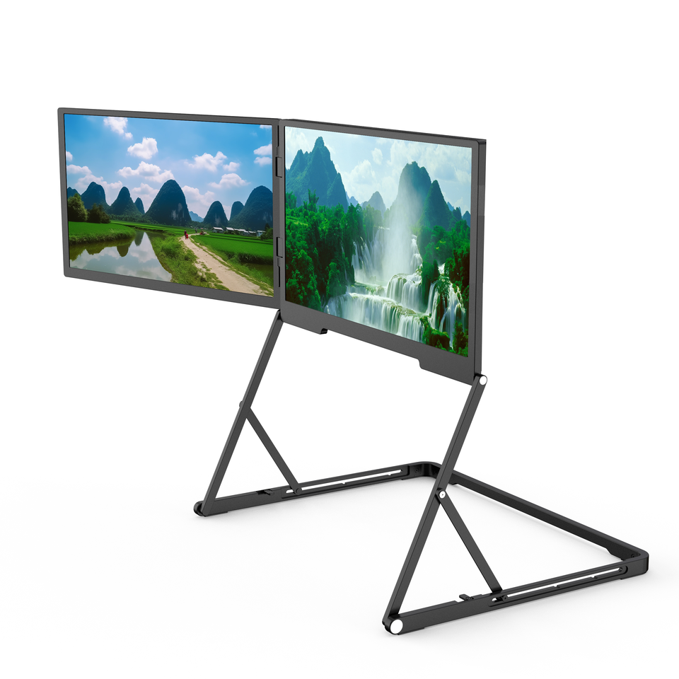 Factory 15.6-Inch Portable Display Notebook Computer Dual-Screen Sub ...