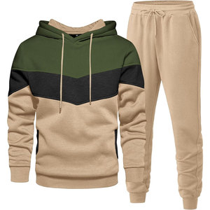 Ensemble de sweat à capuche personnalisé avec pull à capuche et pantalon de jogging Options d'impression personnalisées Parfait pour les événements d'équipe et le style décontracté - Product Image 1