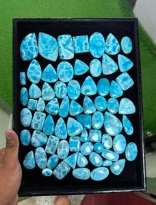 ลาร์ิมาห์ธรรมชาติ ชุดอัญมณี: อุปกรณ์ทำเครื่องประดับ อัญมณีลาร์ิมาห์ คุณภาพสูง งานแฮนด์เมดและขัดเงา ของขวัญสำหรับเธอ - Product Image 4