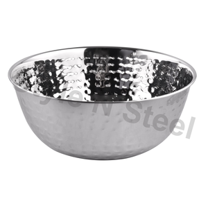 Ensaladera de acero inoxidable Ensaladera Premium de acero inoxidable con un servidor de ensalada en un diseño clásico elegante - Product Image 4