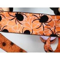 Halloween Decoration Spider Web Flocked <b>Wired</b> <b>Ribbon</b> - Product Image 2