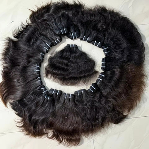 มัดผมแท้จากอินเดียผมเรมี่บริสุทธิ์100เปอร์เซ็นต์ผมยังไม่ได้ผ่านกระบวนการคุณภาพระดับพรีเมียม - Product Image 1