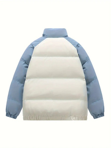 Chaqueta bomber de cuero personalizada directa de fábrica para hombre, transpirable e impermeable, estilo Hip Hop para invierno, precio al por mayor - Product Image 5