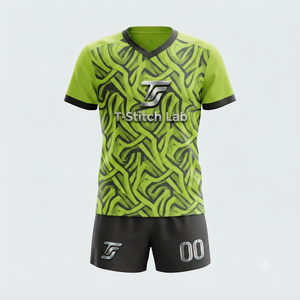 Nuevo Uniforme de Voleibol Unisex Estampado de Manga Corta con Cuello en V, Absorbente de Humedad, 100% Poliéster, para Todas las Temporadas - Product Image 4