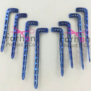 Placas anterolaterales para tibia distal LCP de 3,5mm 4-8 agujeros L/R y tornillos 118 piezas Set TT - Product Image 1